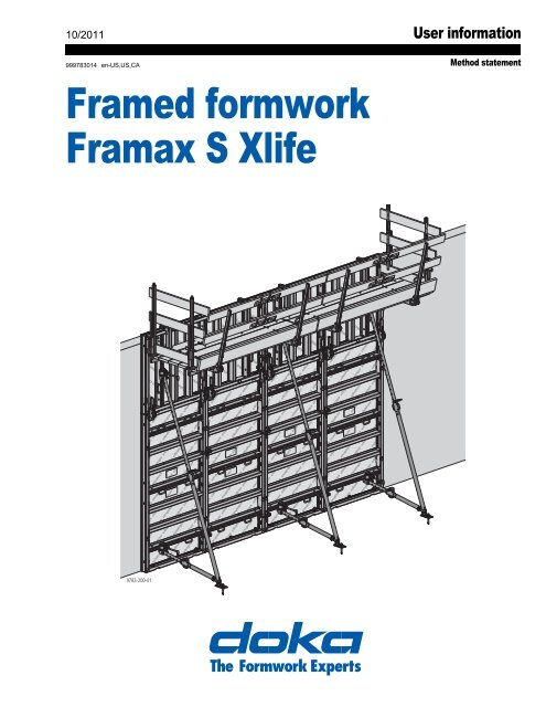 FRAMAX User Manual 10-2011.pdf - masco.net
