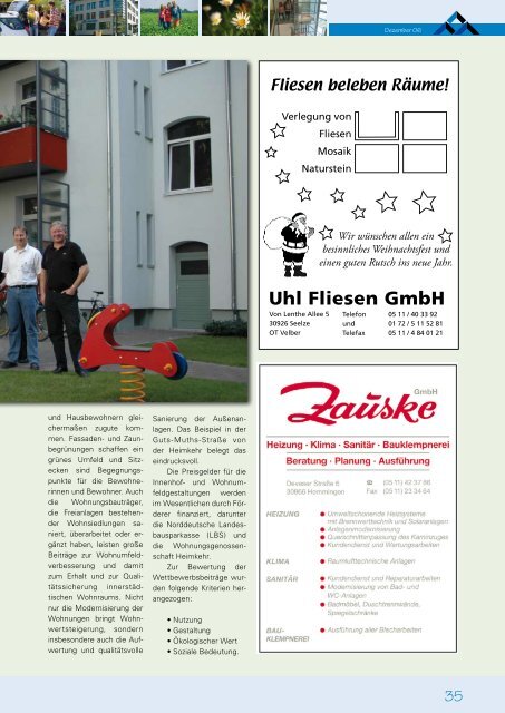 Preisausschreiben Ausgabe 7/06 - Heimkehr-Hannover.de