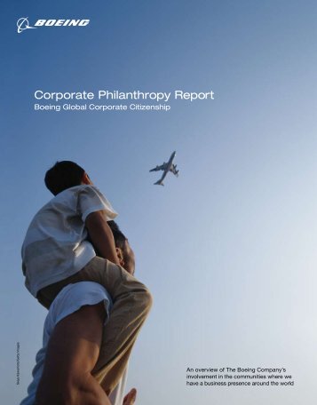 2006 Corporate Philanthropy Report (PDF 4M) - The Boeing Company