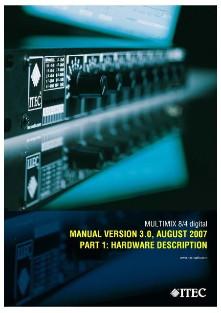 ITEC-MULTIMIX 8/4 digital - Hardware