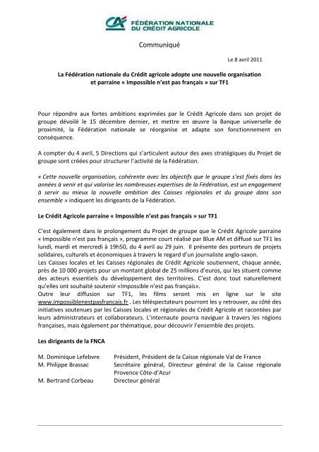 Lire Le Communiqua C Cra C Dit Agricole Alpes Provence