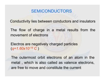 semiconductors and pn junction diode