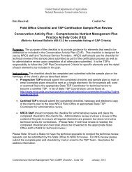 Field Office Checklist and TSP Certification Sample Plan Review ...