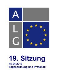 15.04.2013 Tagesordnung und Protokoll - Asociation Loyola ...