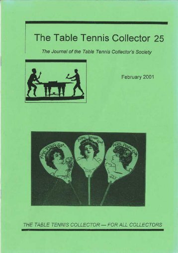 The Table Tennis Collector 25 - ITTF