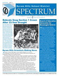 Spectrum - Spring 2011 - Byram School District