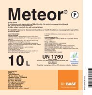 MeteorÂ® - agriCentre UK - BASF