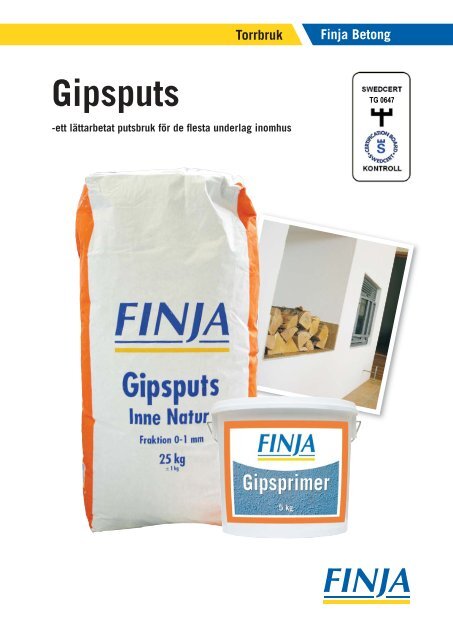 Gipsputs - Finja