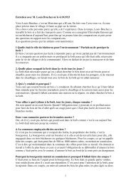1 Entretien avec M. Louis Bruchez nÃ© le 4.10.1923 Voici Louis ...