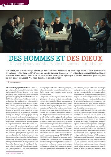 [PDF] Des hommes et des dieux - Xavier Beauvois - Filmmagie