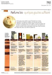 Parfums bio quÃ¨lques gouttes suffisent - Bionessence