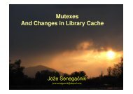 Mutexes And Changes in Library Cache - HrOUG