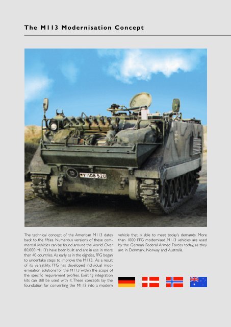 The M113 Modernisation Concept - Thorntone