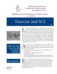 Exercise and SCI - Rehabilitation Research and Training Center on ...