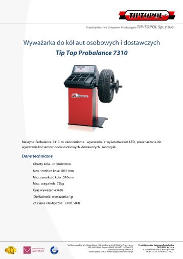 Tip Top Probalance 7310 - TIPTOPOL