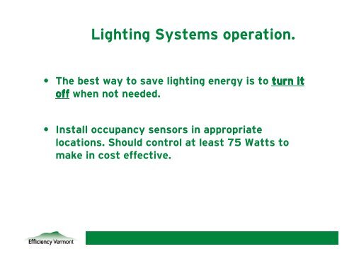 Driving Down Electricity Bill with Energy Efficiency - Northern Forest ...