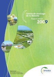 Rapport annuel 2009 du CSM (PDF - 7.80 Mo) - Andra