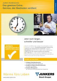 Junkers Kundenservice - Ipsos GmbH