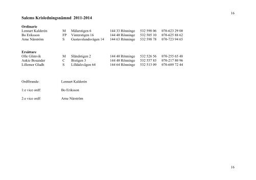 HandikapprÃ¥det i Salems kommun 2011-2014