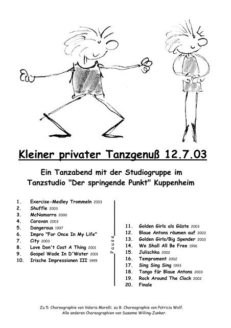 Programm als PDF - Der springende Punkt