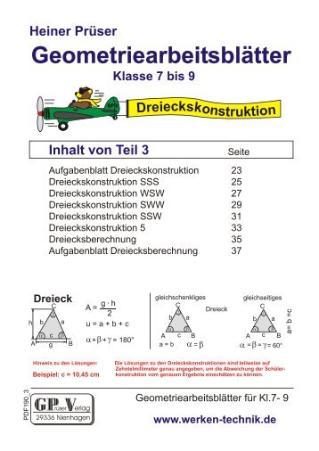 Dreieckskonstruktion - Werken-technik.de