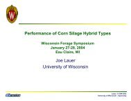 2004b - Wisconsin Corn Agronomy