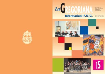 GREGORIANA 15 - Pontifical Gregorian University