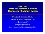 Simpkin - Radiation Shielding for Medical Instalations