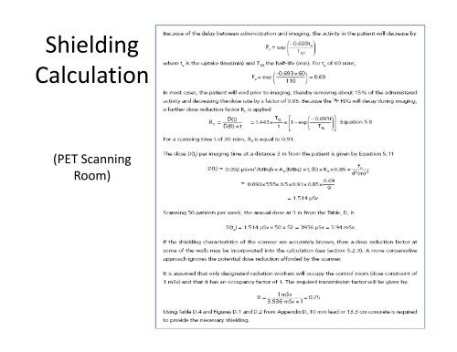 Blue Book - Radiation Shielding for Medical Instalations