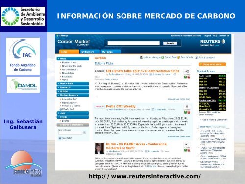 PresentaciÃ³n de la Oficina del MDL en Argentina - Tech4CDM