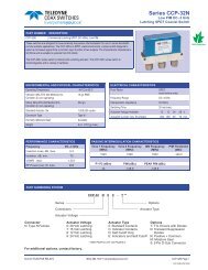 CCP-32N LATCHING - SHORT.indd - Teledyne Coax Switches