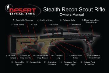 SRS Manual - Desert Tactical Arms