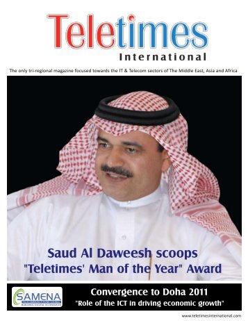 Man Of The Year Award - Teletimes