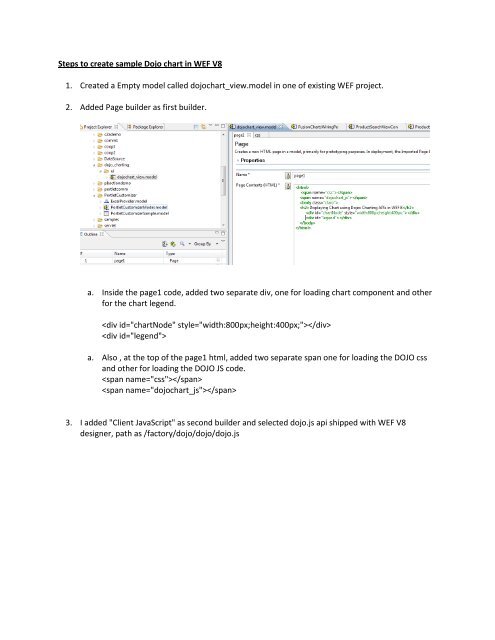 Dojo Charting Api