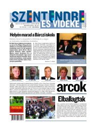 VÃ¡rosi gyermeknap - Szentendrei HÃ­rek