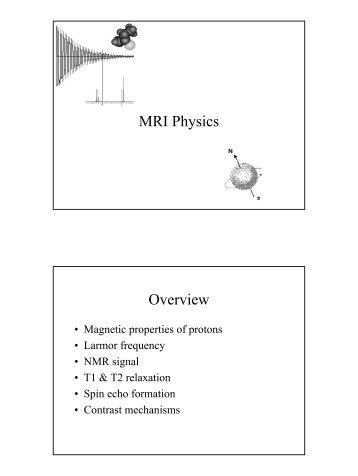 MRI Physics Overview
