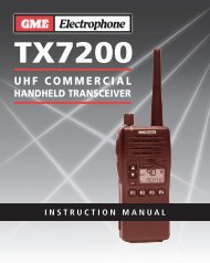 GME TX7200 Handheld - Coastal Electronics