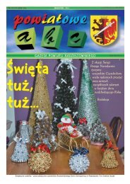 Powiatowe ABC - grudzieÅ 2011 - Powiat Radziejowski