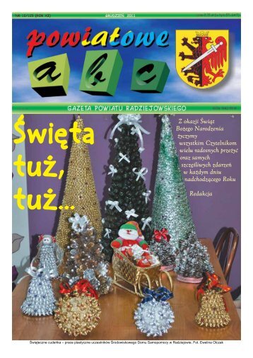 Powiatowe ABC - grudzieÅ 2011 - Powiat Radziejowski