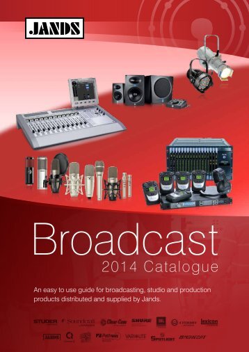 Broadcast Catalogue - Jands