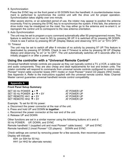 Owner's Guide to Installation and Use - Stark Electronics