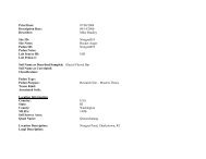 Pedon Description Report - Metric Units - NeSoil