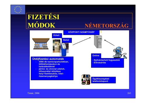 Az elÅadÃ¡sok fÃ³liÃ¡i - BME Ãt Ã©s VasÃºtÃ©pÃ­tÃ©si TanszÃ©k