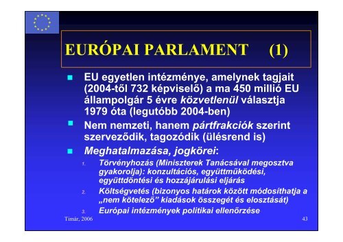 Az elÅadÃ¡sok fÃ³liÃ¡i - BME Ãt Ã©s VasÃºtÃ©pÃ­tÃ©si TanszÃ©k