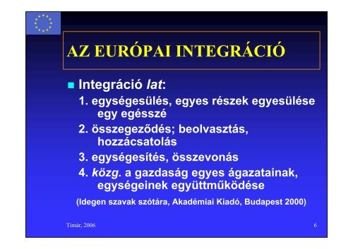 Az elÅadÃ¡sok fÃ³liÃ¡i - BME Ãt Ã©s VasÃºtÃ©pÃ­tÃ©si TanszÃ©k