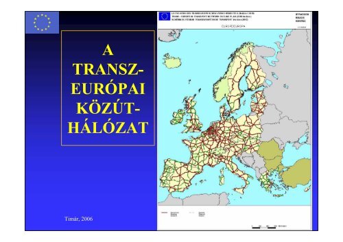 Az elÅadÃ¡sok fÃ³liÃ¡i - BME Ãt Ã©s VasÃºtÃ©pÃ­tÃ©si TanszÃ©k