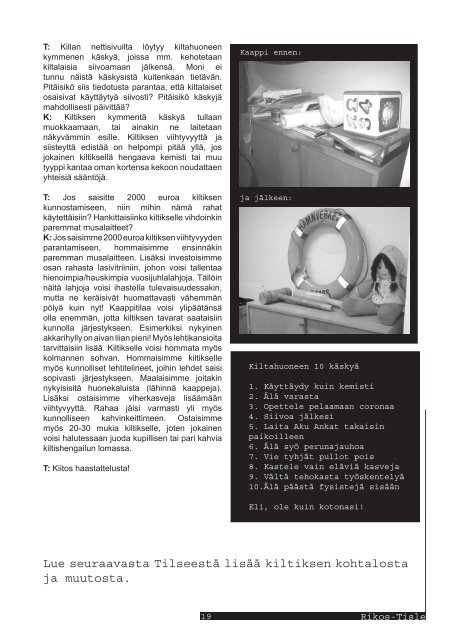 Tisle 1/2005 Rikos-Tisle - Kemistikilta