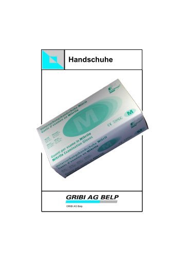 Handschuhe - Gribi AG Belp