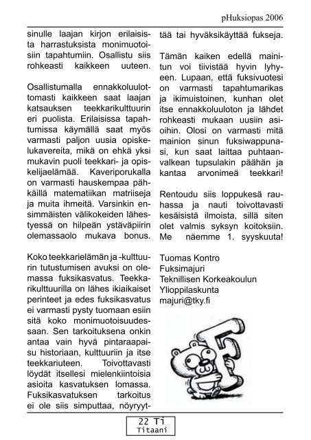 pHuksiopas 2006.pdf - Kemistikilta