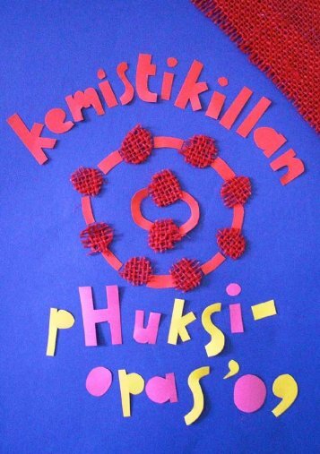 pHuksiopas 2009.pdf - Kemistikilta